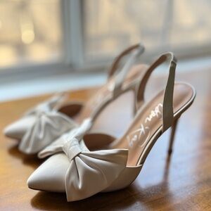 NWT London Rag Slingback Bow Heels